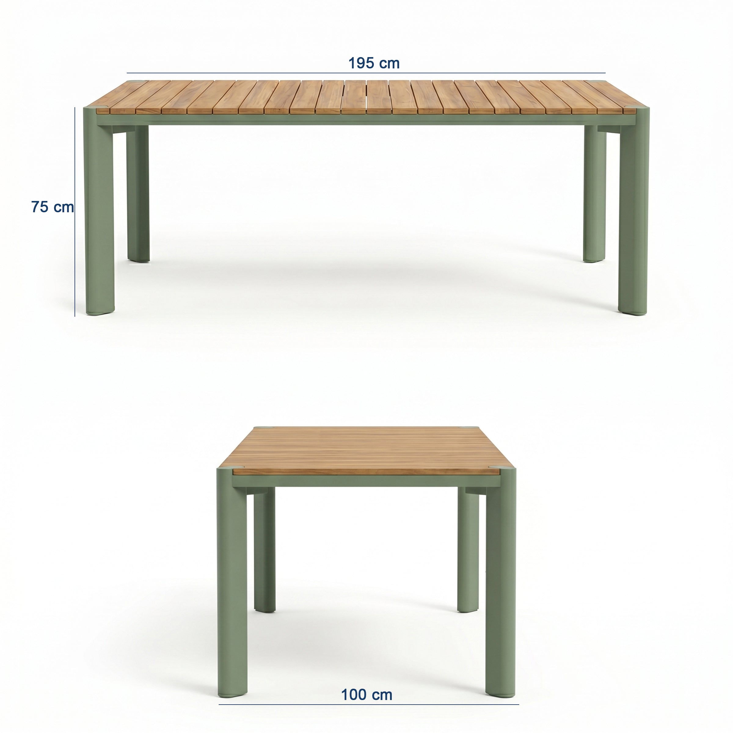 Elif Garden Dining Set - 195 cm