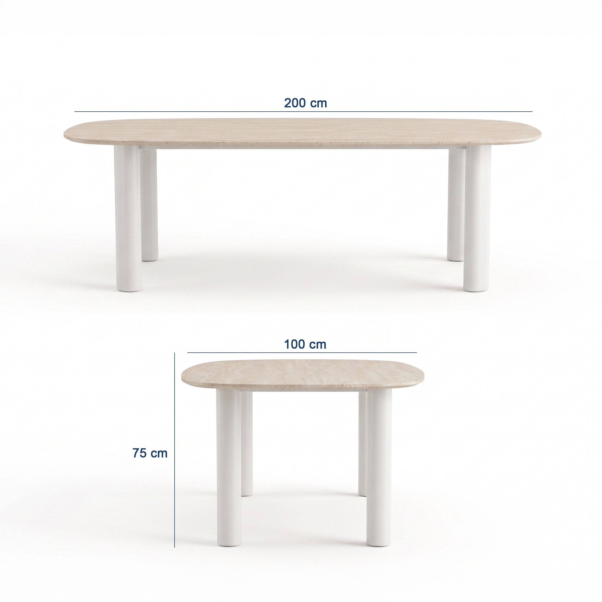 Elise Bahçe Masa Takımı-200 Cm