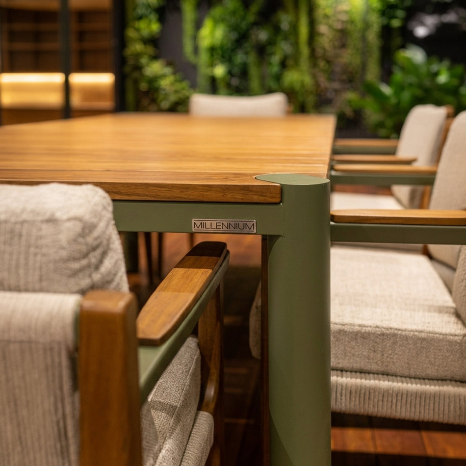 Elif Garden Dining Set - 195 cm