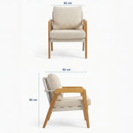 Garten Esstisch-Set Gold – 200 cm
