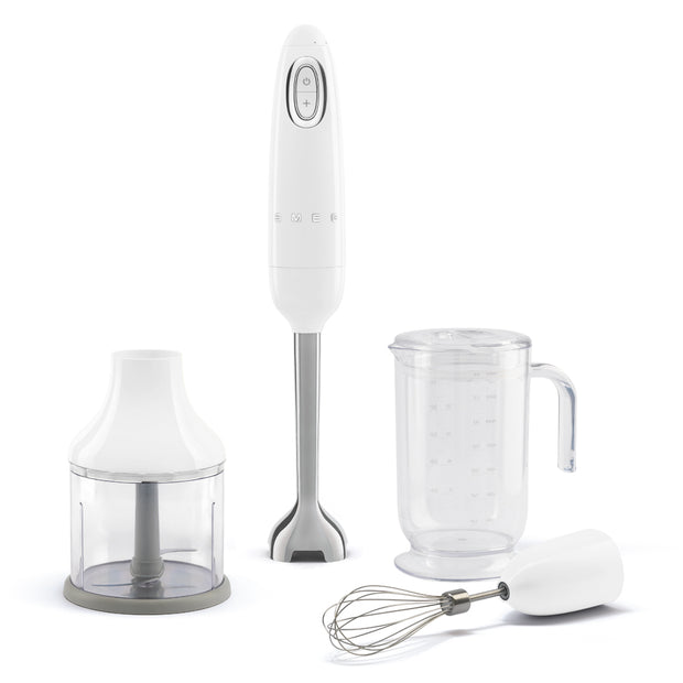 Smeg White Hand Blender Set