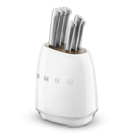 Smeg Beyaz Standlı Bıçak Seti