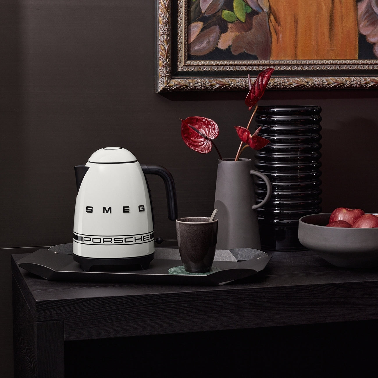 Smeg Porsche x SMEG Carrara White Kettle