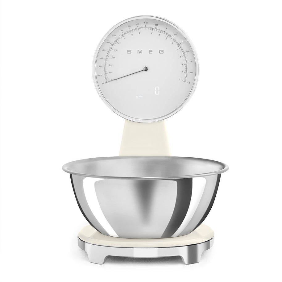 Smeg Mutfak Tartısı Krem
