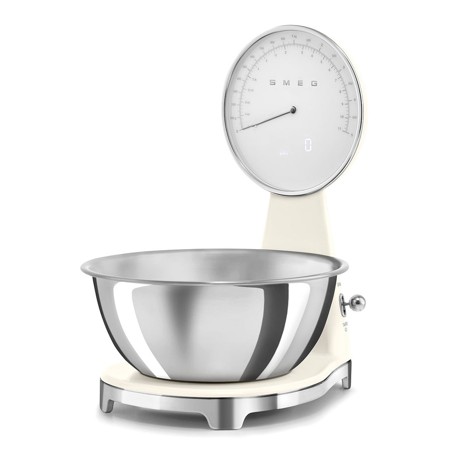 Smeg Mutfak Tartısı Krem