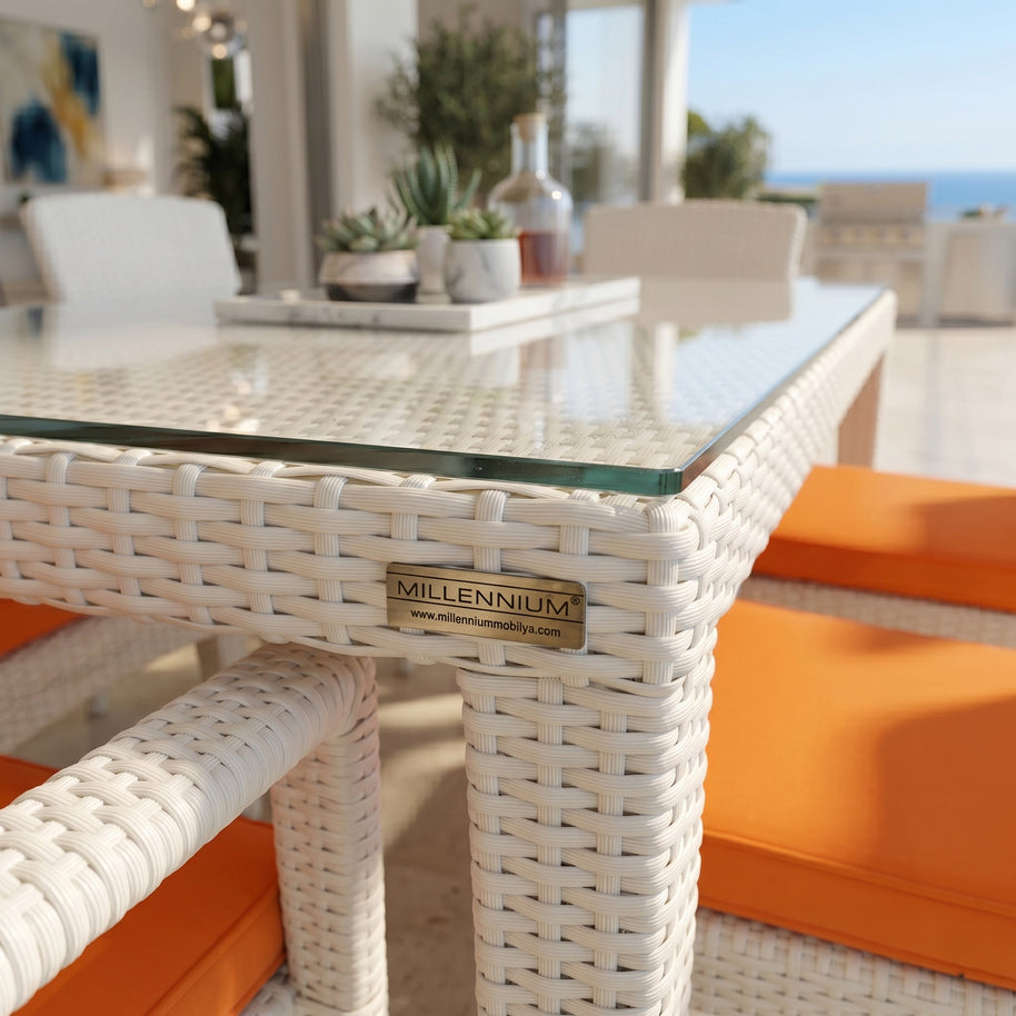Pvc Bahçe Masa Takımı-140 Cm