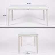 Pvc Bahçe Masa Takımı-140 Cm