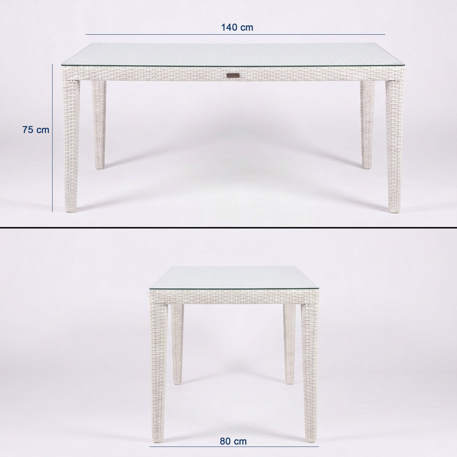 Pvc Bahçe Masa Takımı-140 Cm