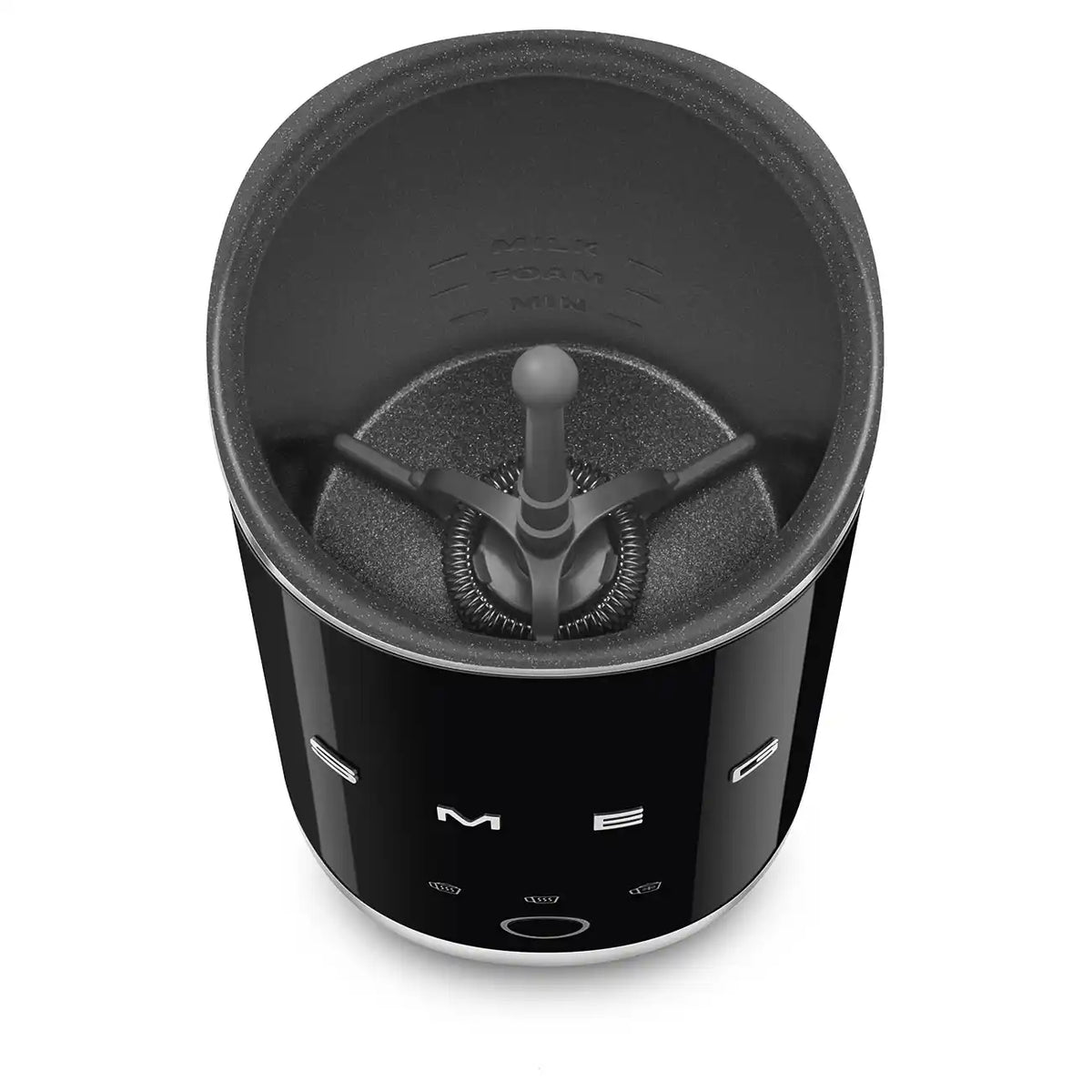 Smeg Siyah Süt Köpürtme Makinesi