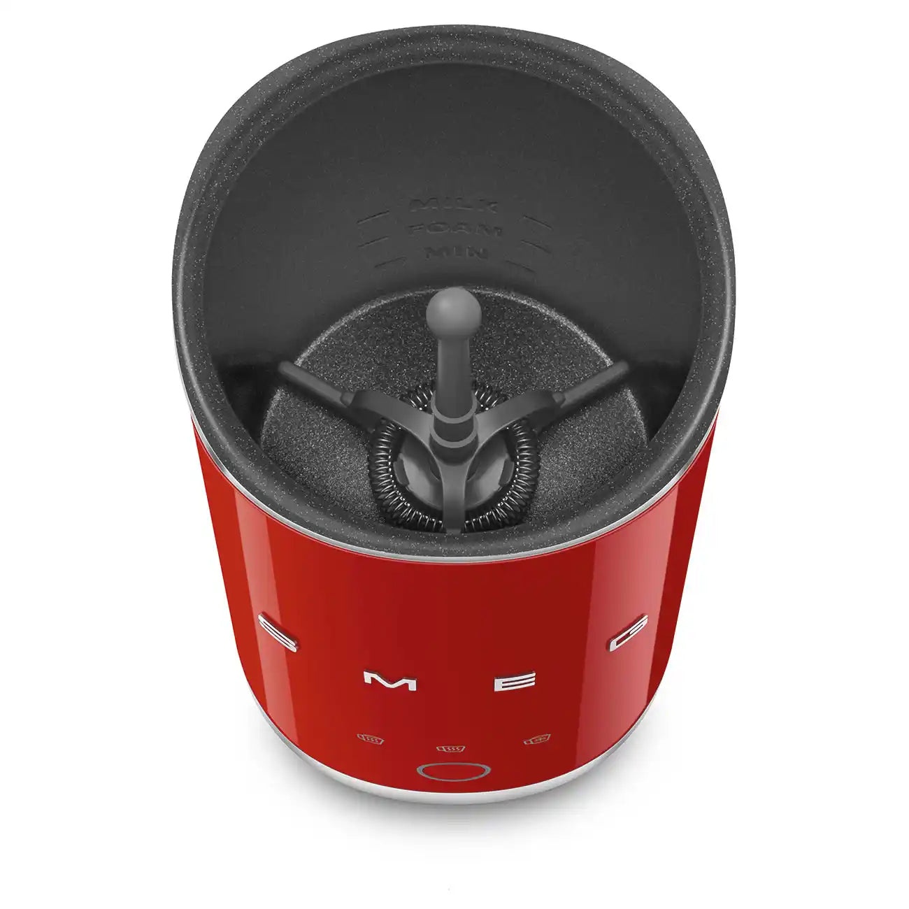 Smeg Kırmızı Süt Köpürtme Makinesi