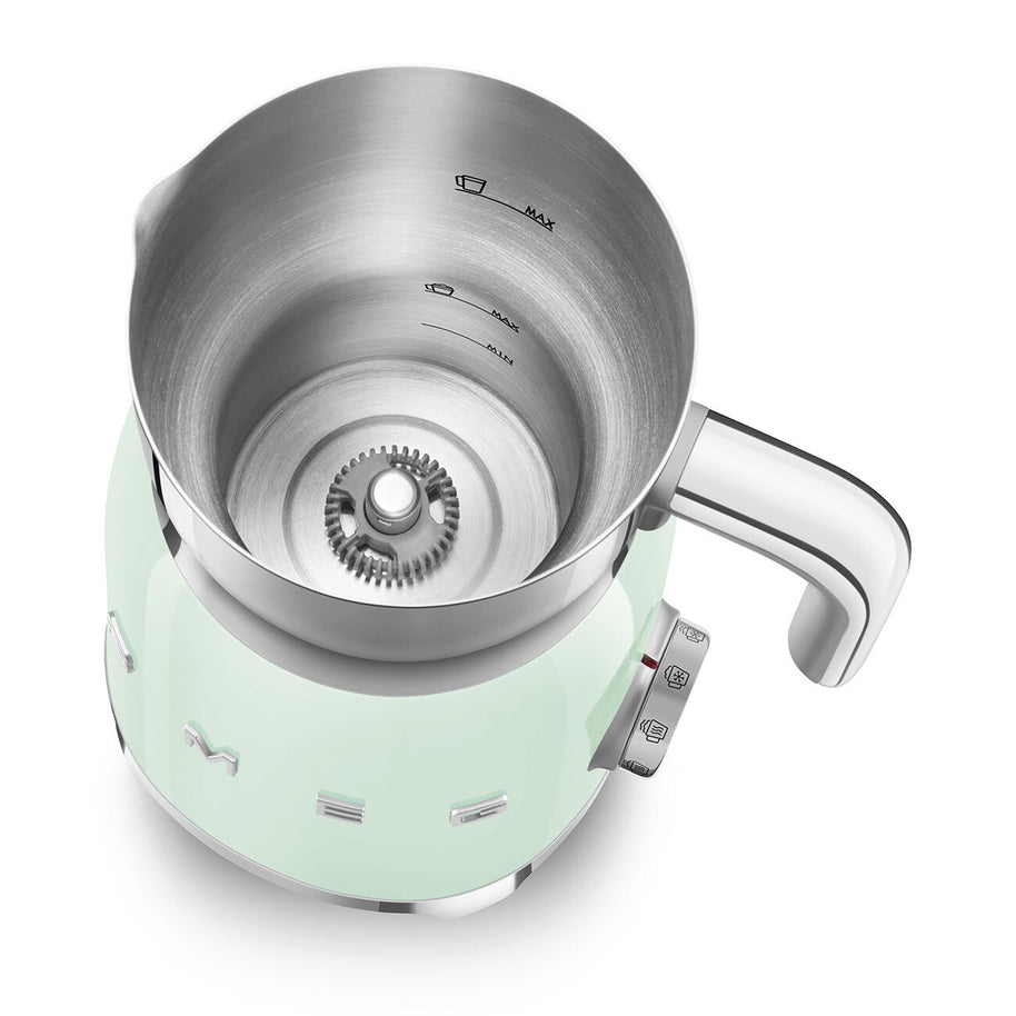 Smeg Pastel Yeşil Süt Köpürtme Makinesi