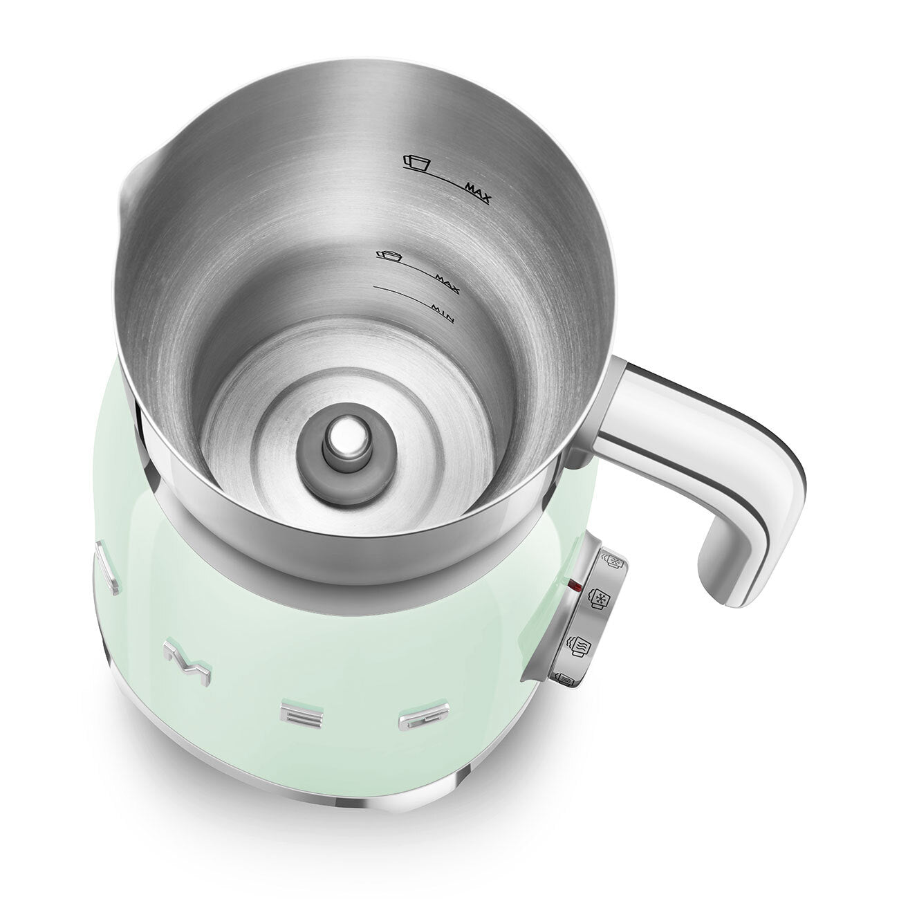 Smeg Pastel Yeşil Süt Köpürtme Makinesi