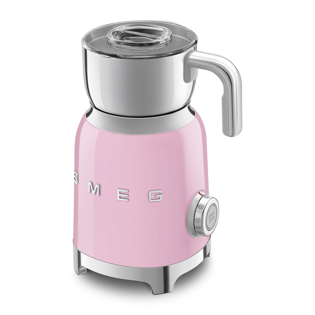 Smeg Pembe Süt Köpürtme Makinesi