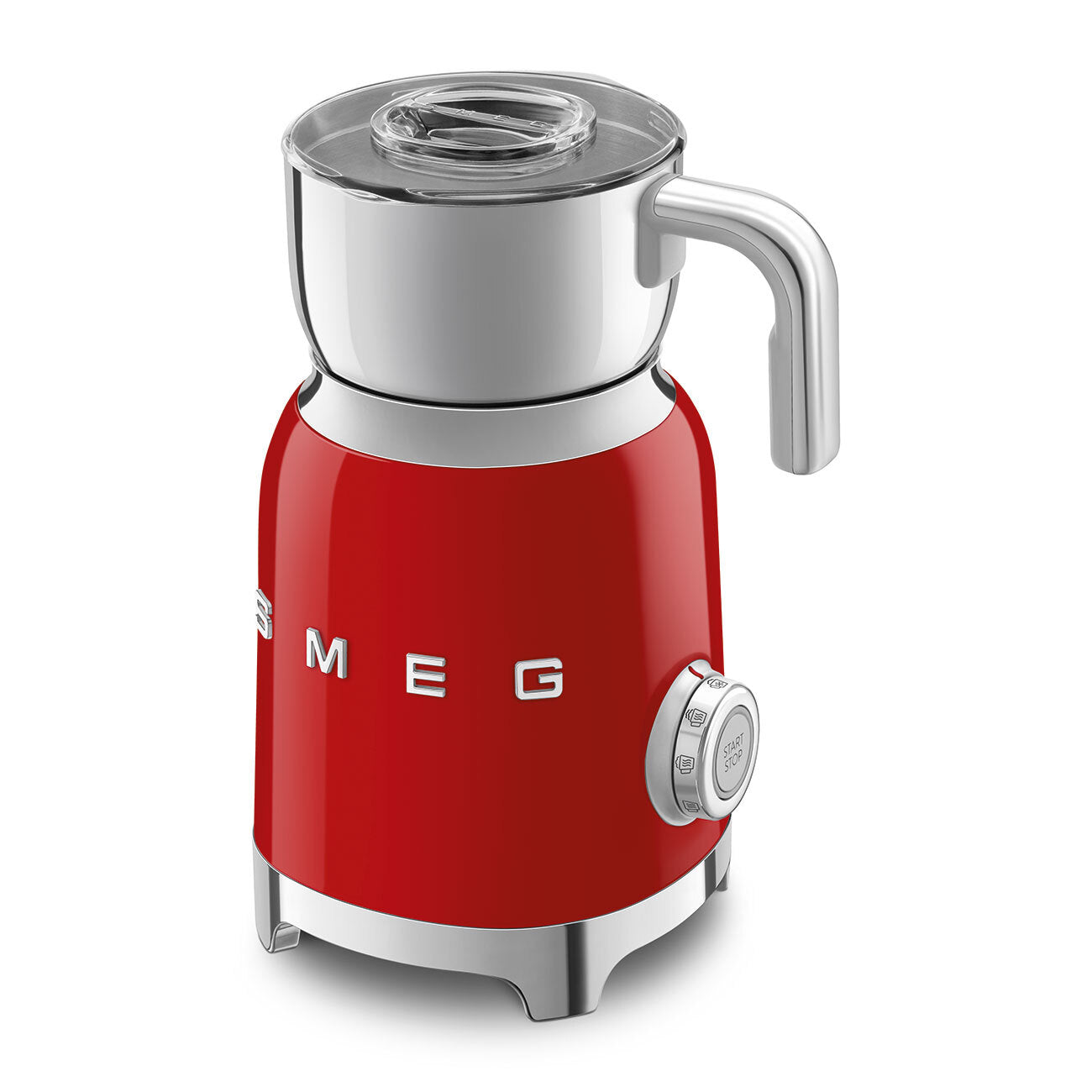 Smeg Kırmızı Süt Köpürtme Makinesi