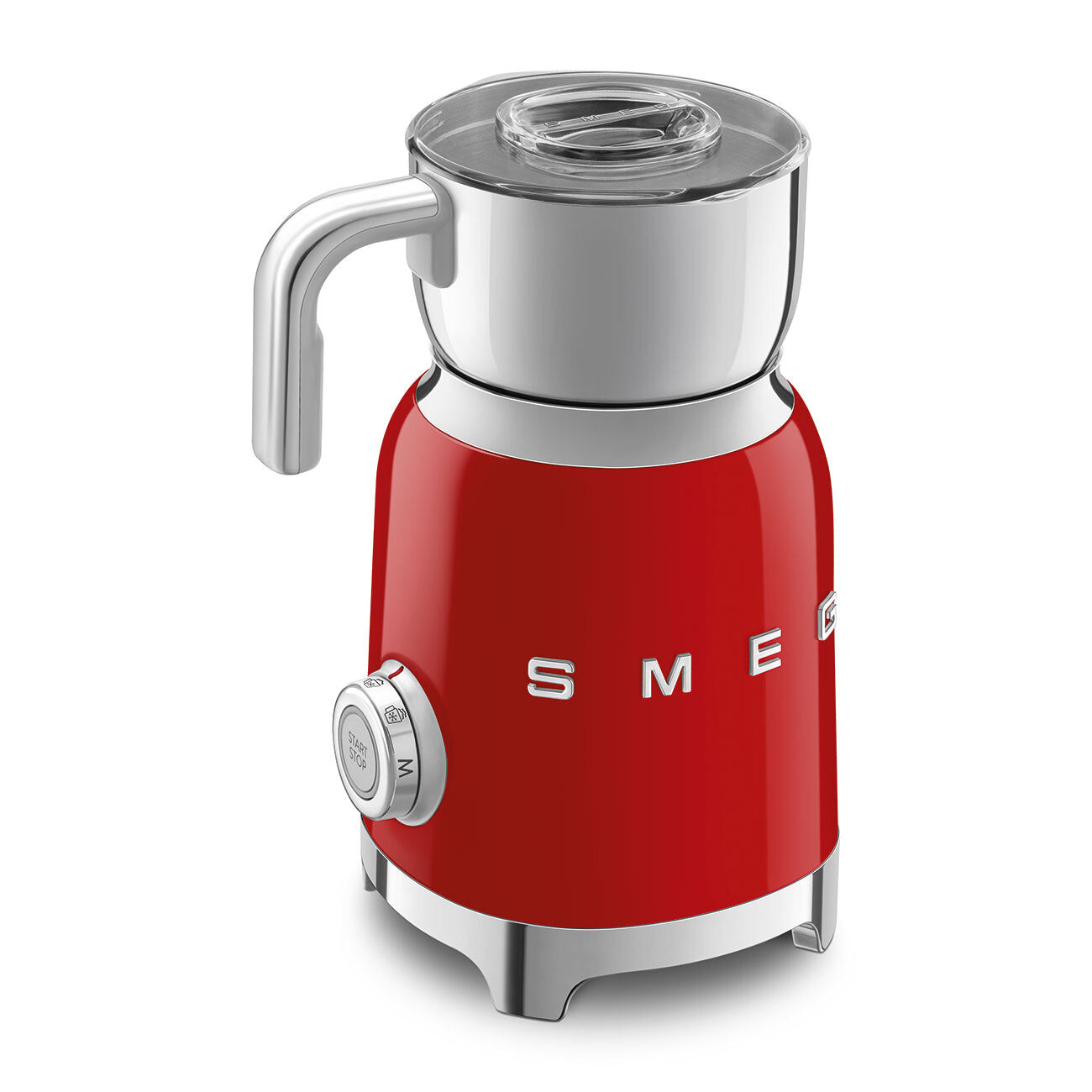 Smeg Kırmızı Süt Köpürtme Makinesi