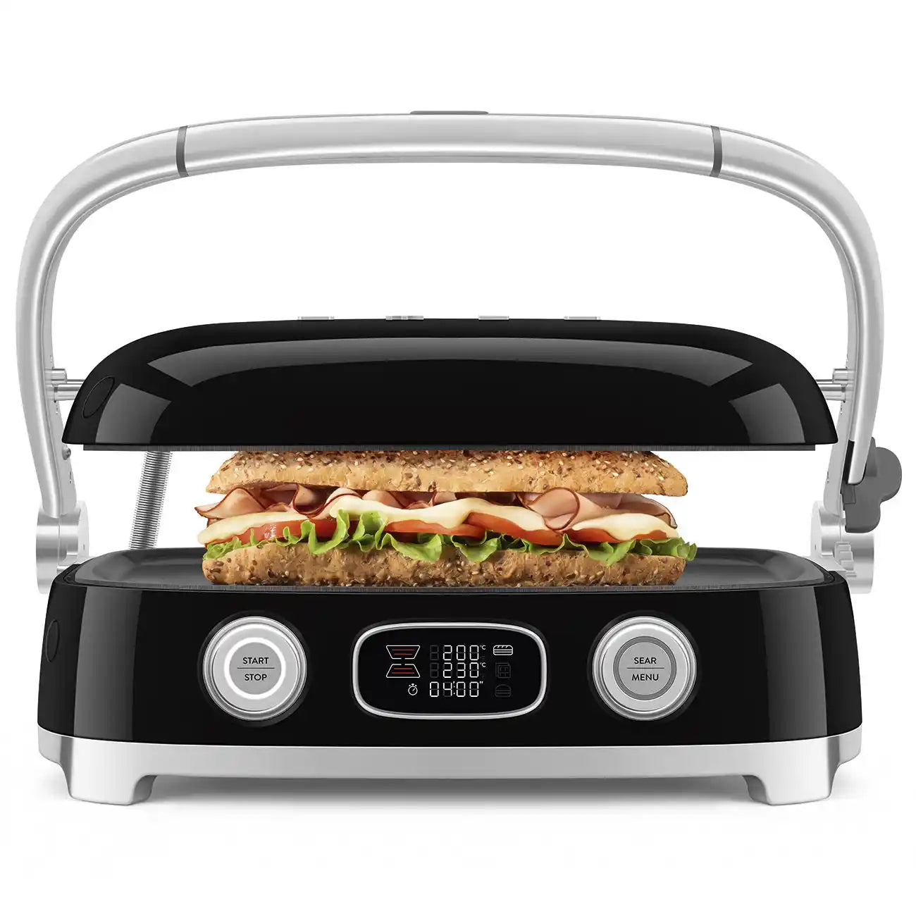 Smeg Siyah Multi Grill