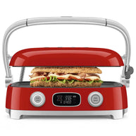 Smeg Kırmızı Multi Grill