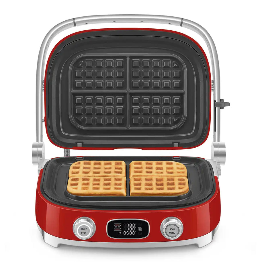 Smeg Kırmızı Multi Grill