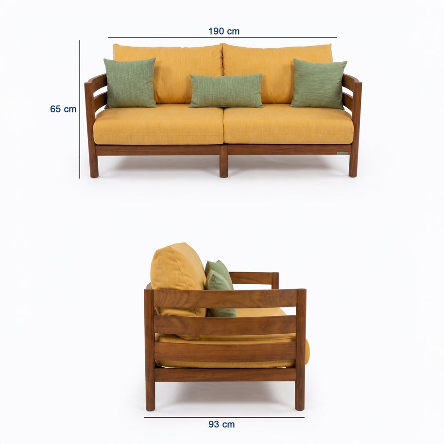 Miami Teak Bahçe Koltuk Takımı-2