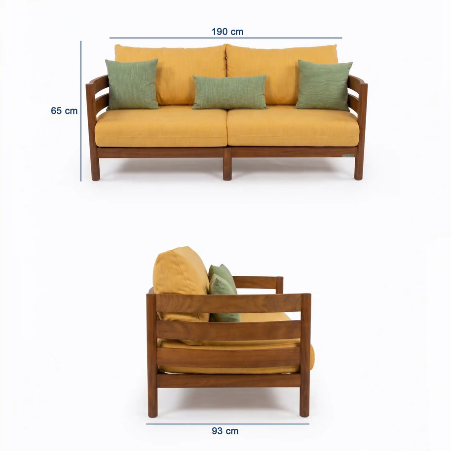Miami Teak Bahçe Koltuk Takımı