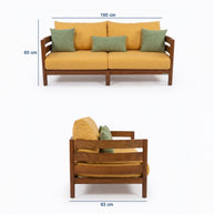 Miami Teak Bahçe Koltuk Takımı-2
