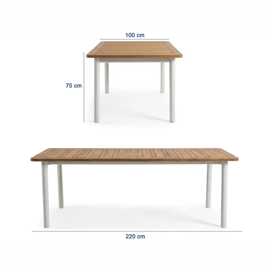 Millennium Bahçe Masa Takımı-220 Cm