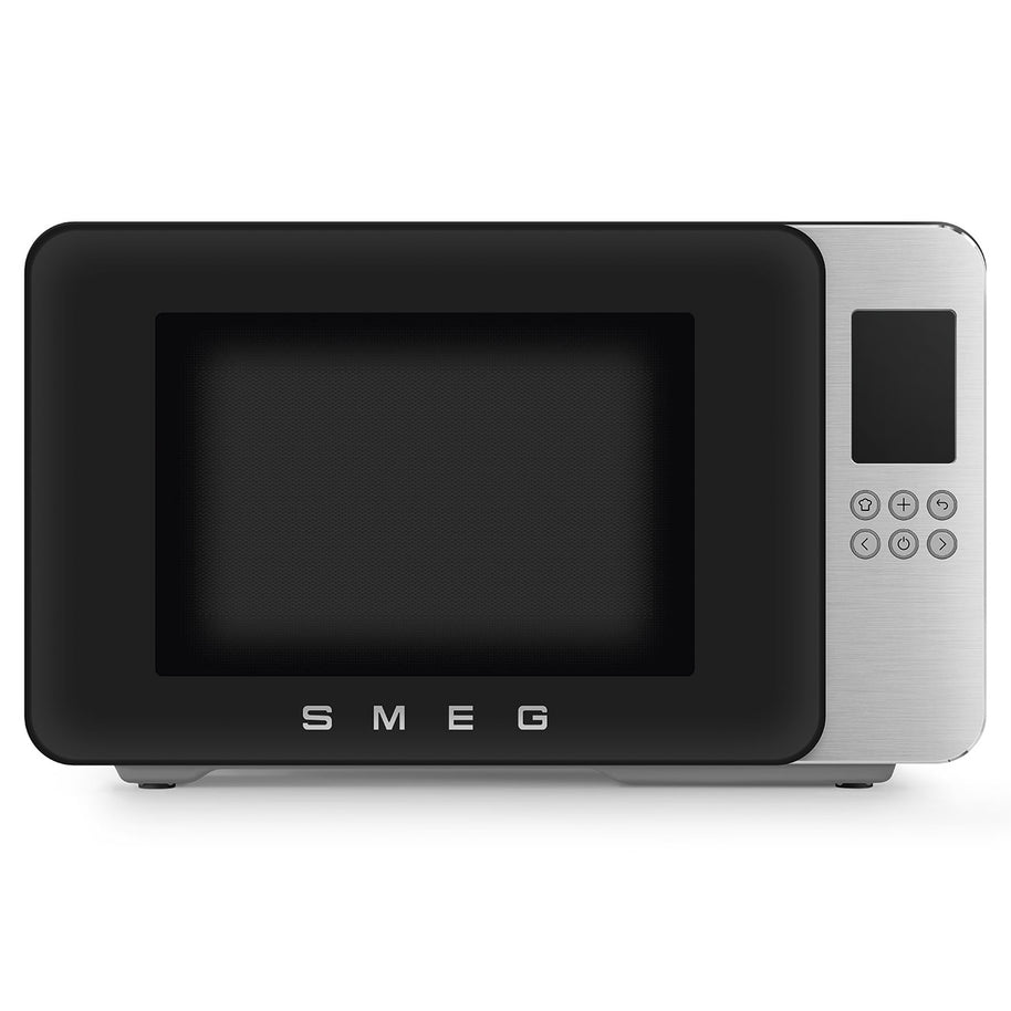 Smeg Mat Siyah Mikrodalga Fırın