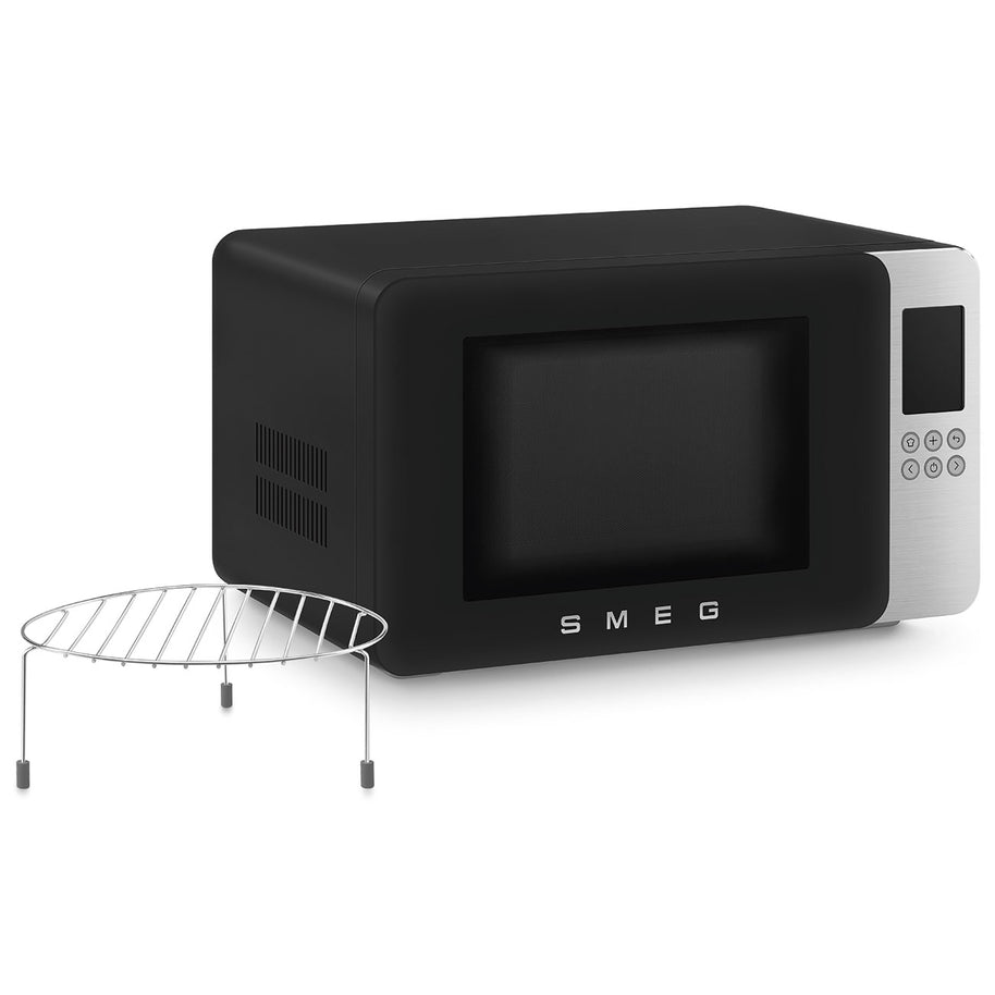 Smeg Mat Siyah Mikrodalga Fırın