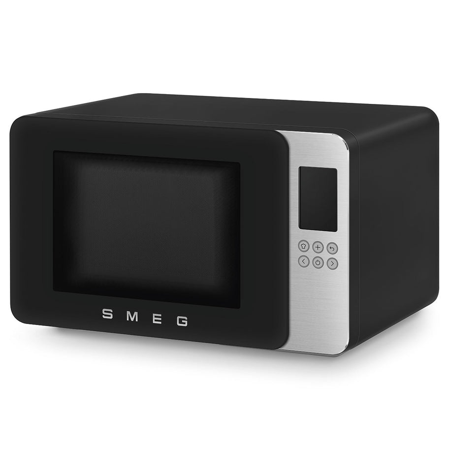 Smeg Mat Siyah Mikrodalga Fırın