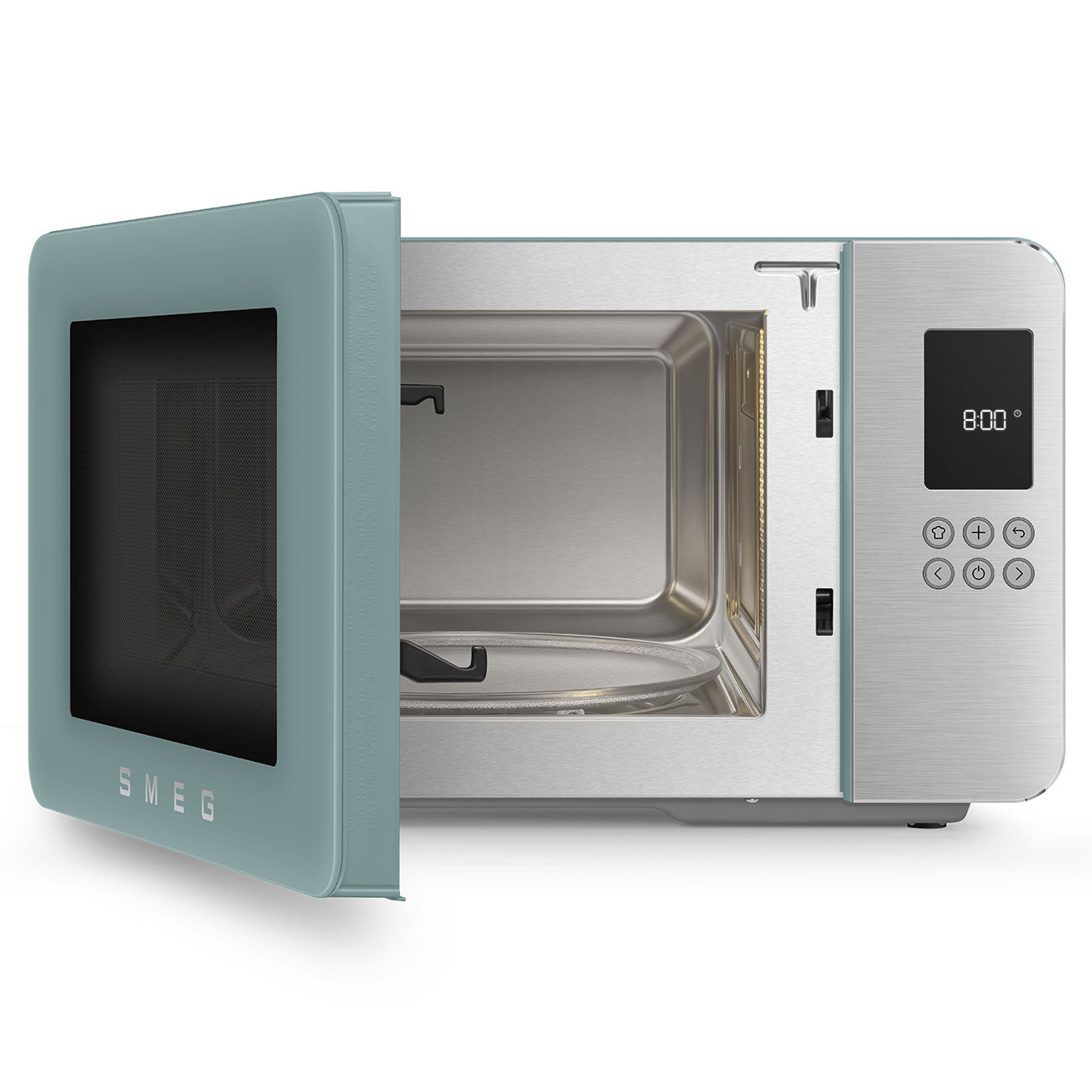 Smeg Zümrüt Yeşili Mat Mikrodalga Fırın
