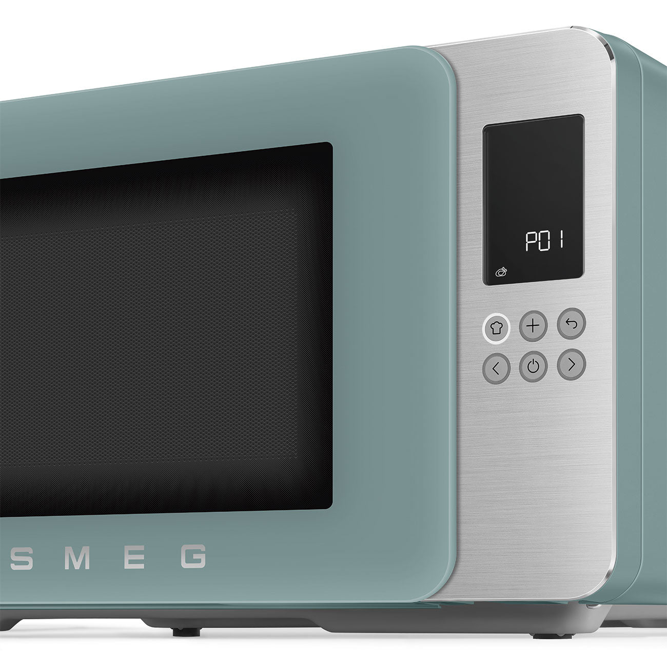 Smeg Zümrüt Yeşili Mat Mikrodalga Fırın