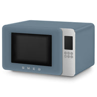 Smeg Storm Blue Mat Mikrodalga Fırın