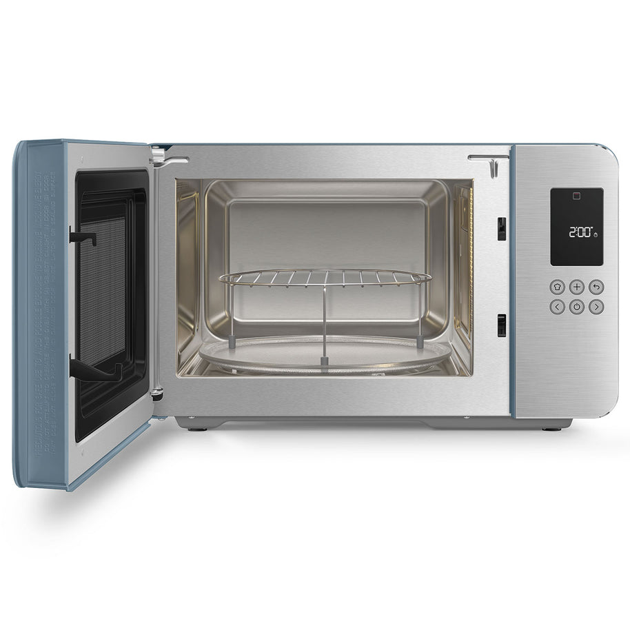 Smeg Storm Blue Mat Mikrodalga Fırın