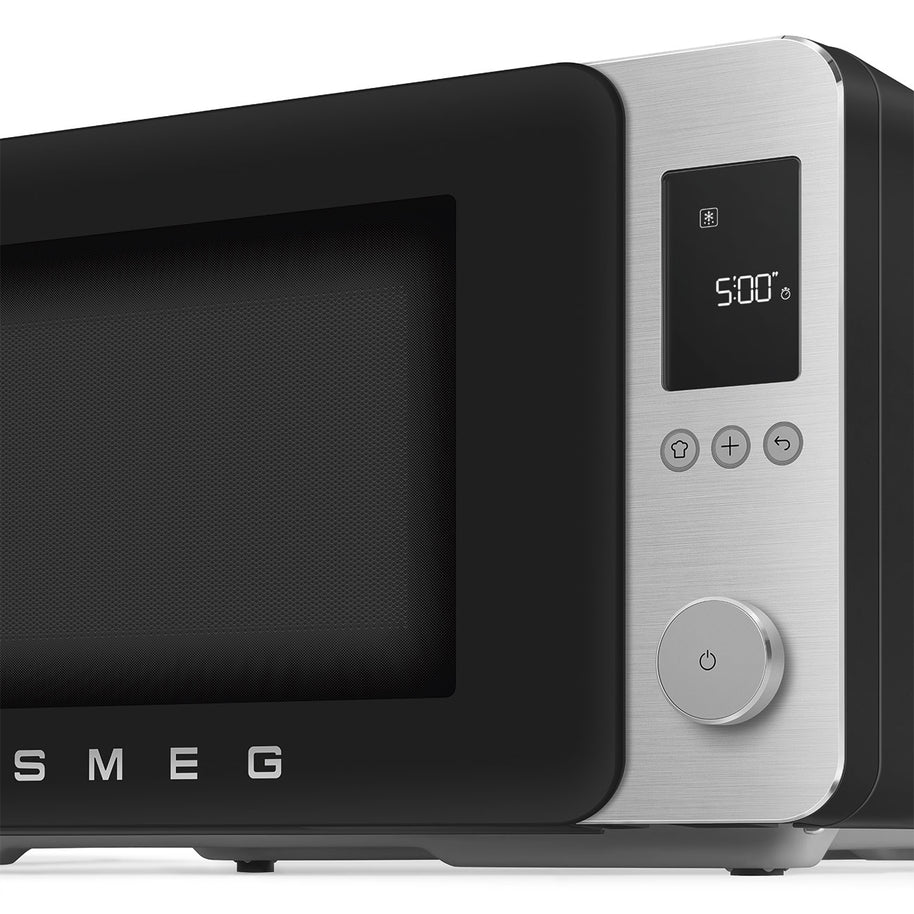 Smeg Mat Siyah Kombi Mikrodalga Fırın