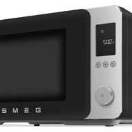 Smeg Mat Siyah Kombi Mikrodalga Fırın