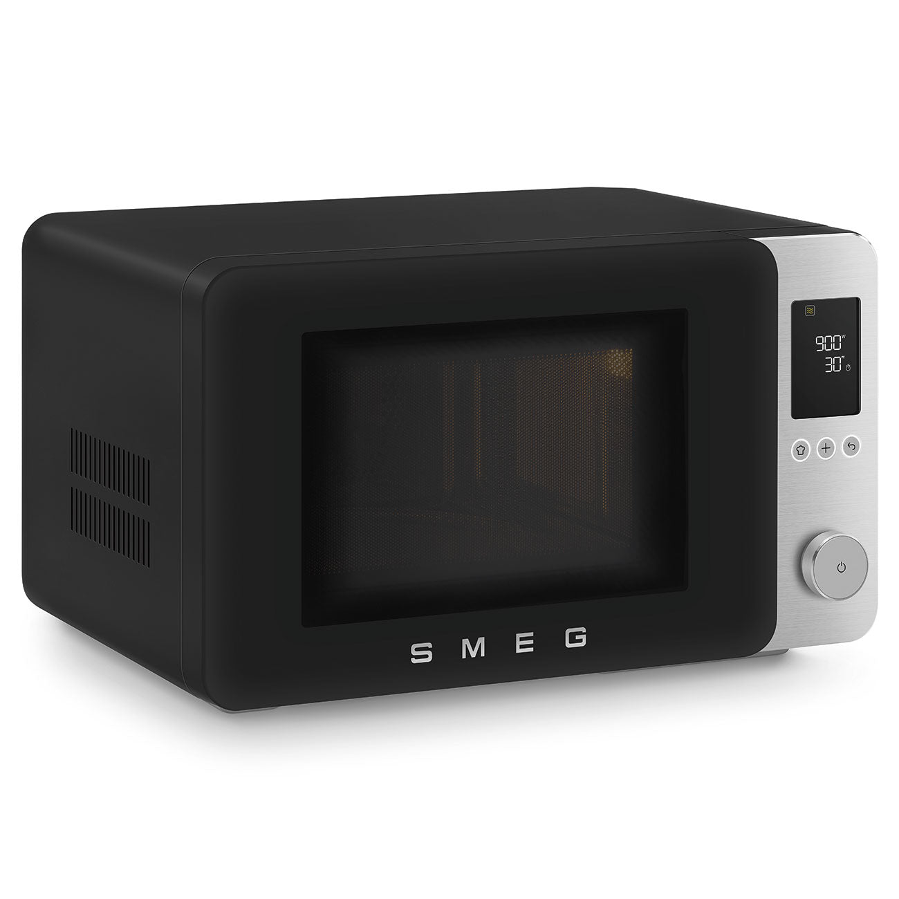 Smeg Mat Siyah Kombi Mikrodalga Fırın