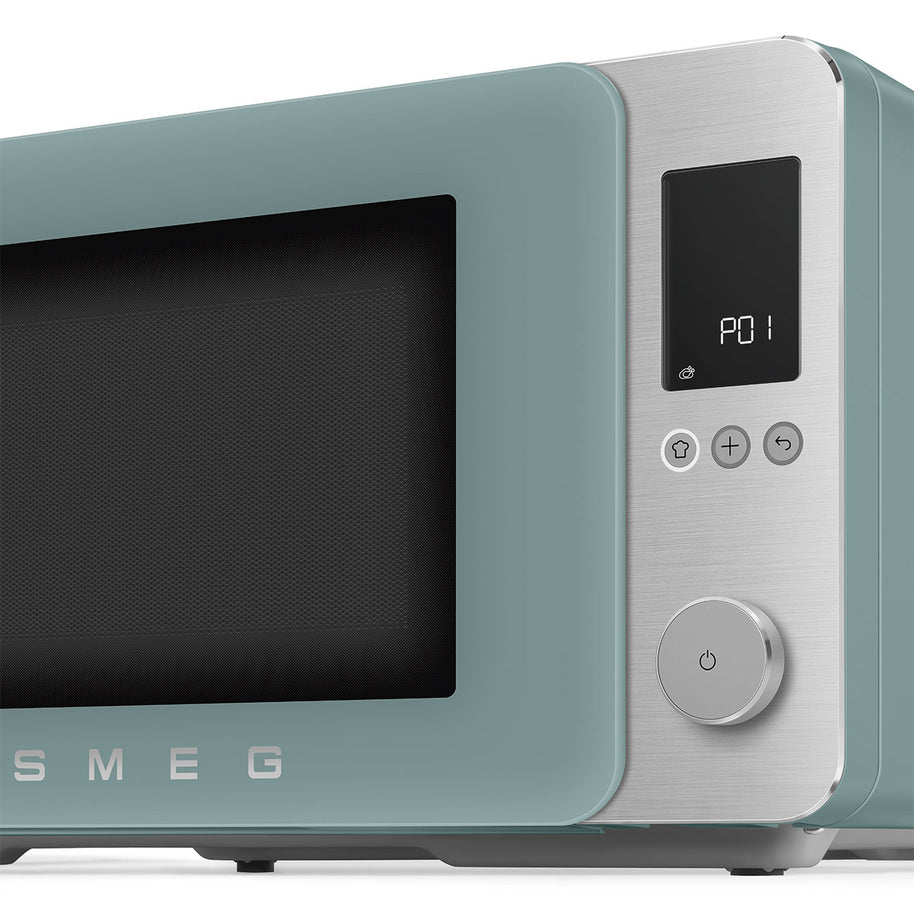 Smeg Zümrüt Yeşili Mat Kombi Mikrodalga Fırın