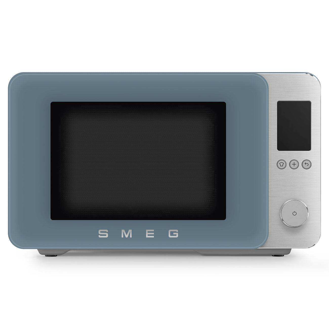 Smeg Storm Blue Mat Kombi Mikrodalga Fırın