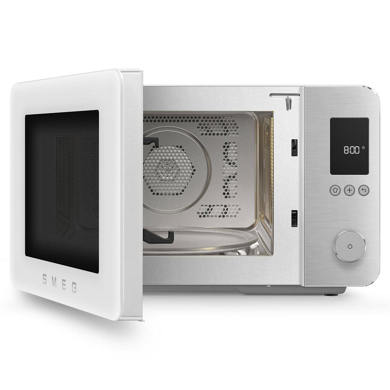 Smeg Mat Beyaz Kombi Mikrodalga Fırın