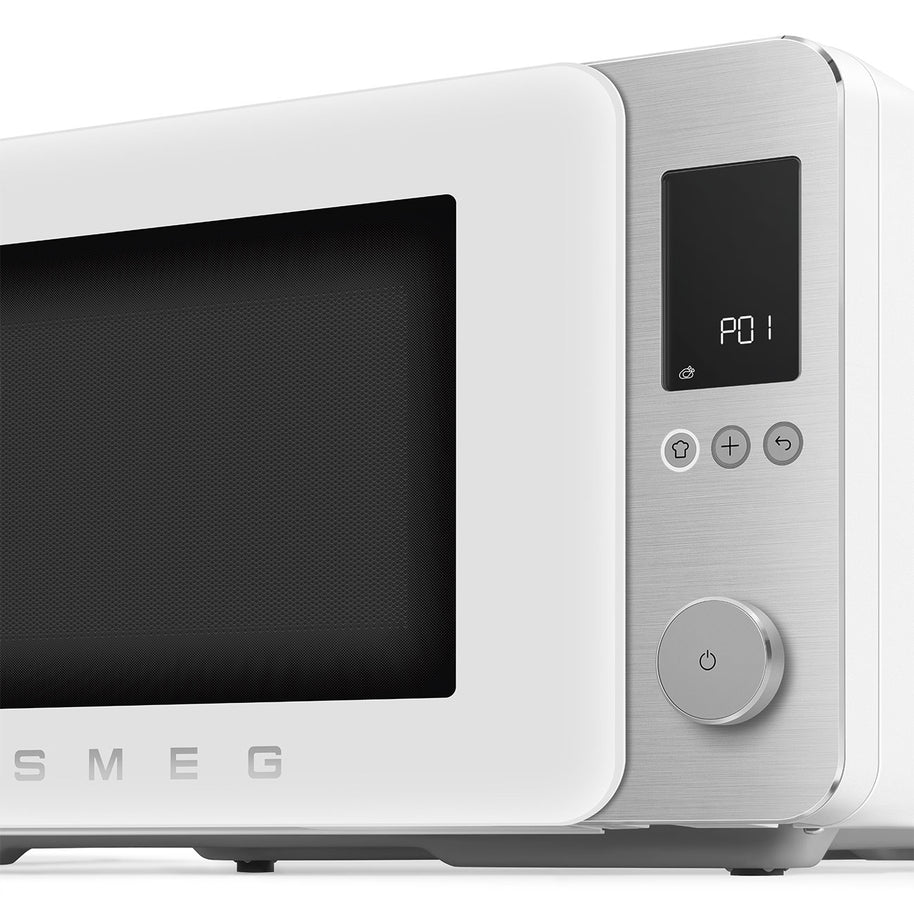Smeg Mat Beyaz Kombi Mikrodalga Fırın