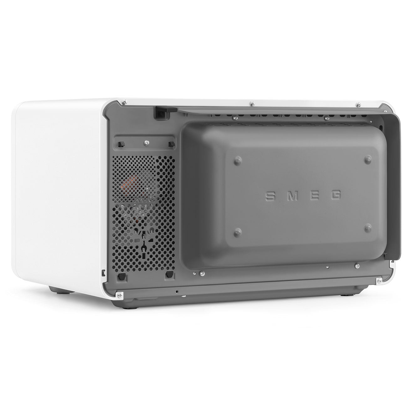 Smeg Mat Beyaz Kombi Mikrodalga Fırın