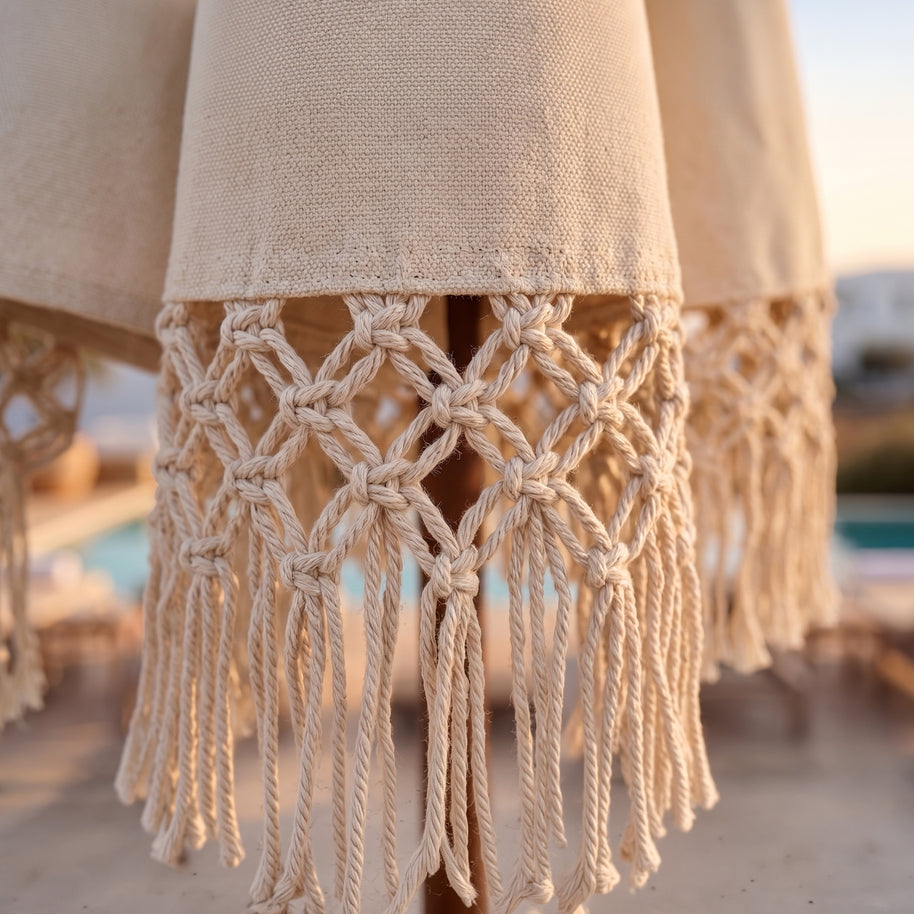 Macrame Garden Parasol-3M
