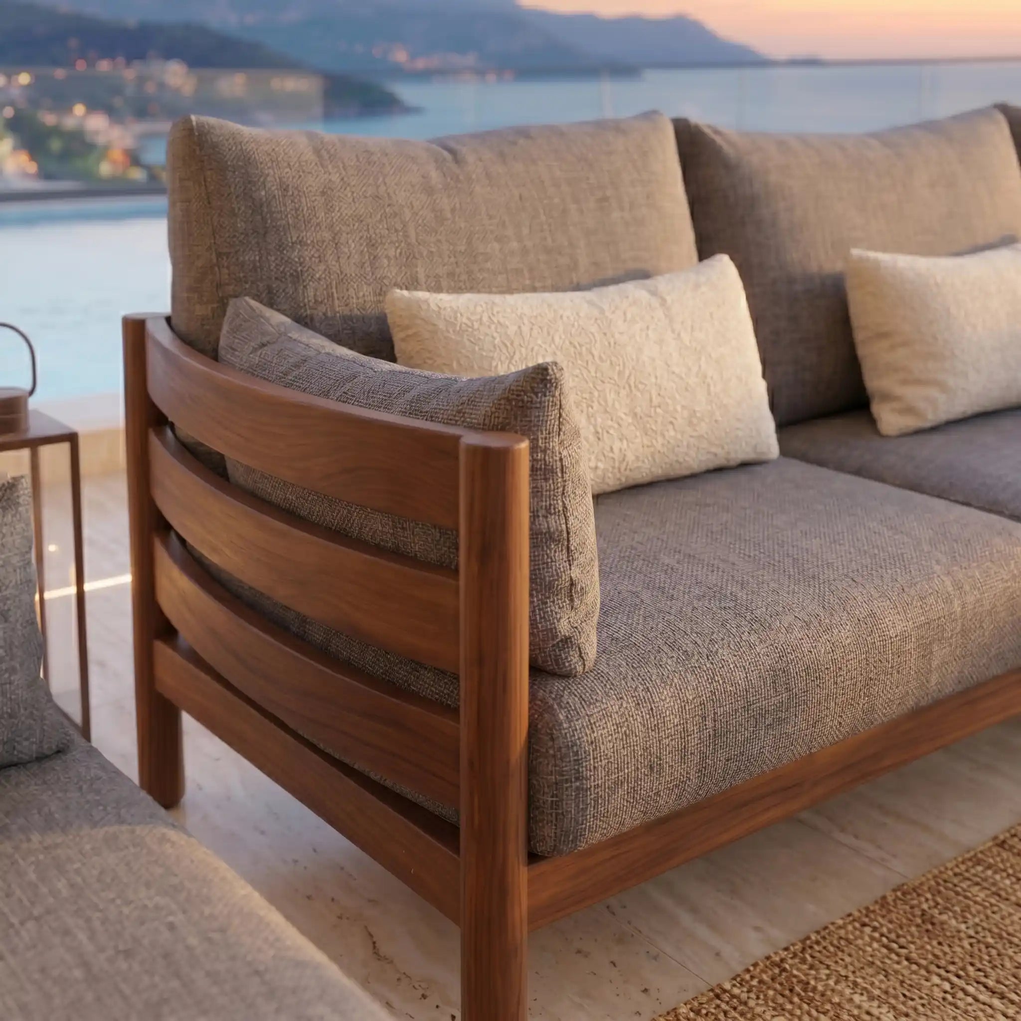 Miami Teak Bahçe Koltuk Takımı