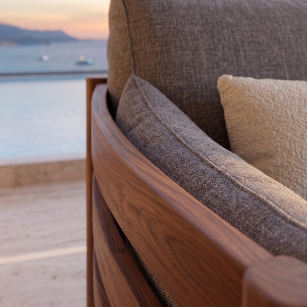 Miami Teak Garden Sofa Set