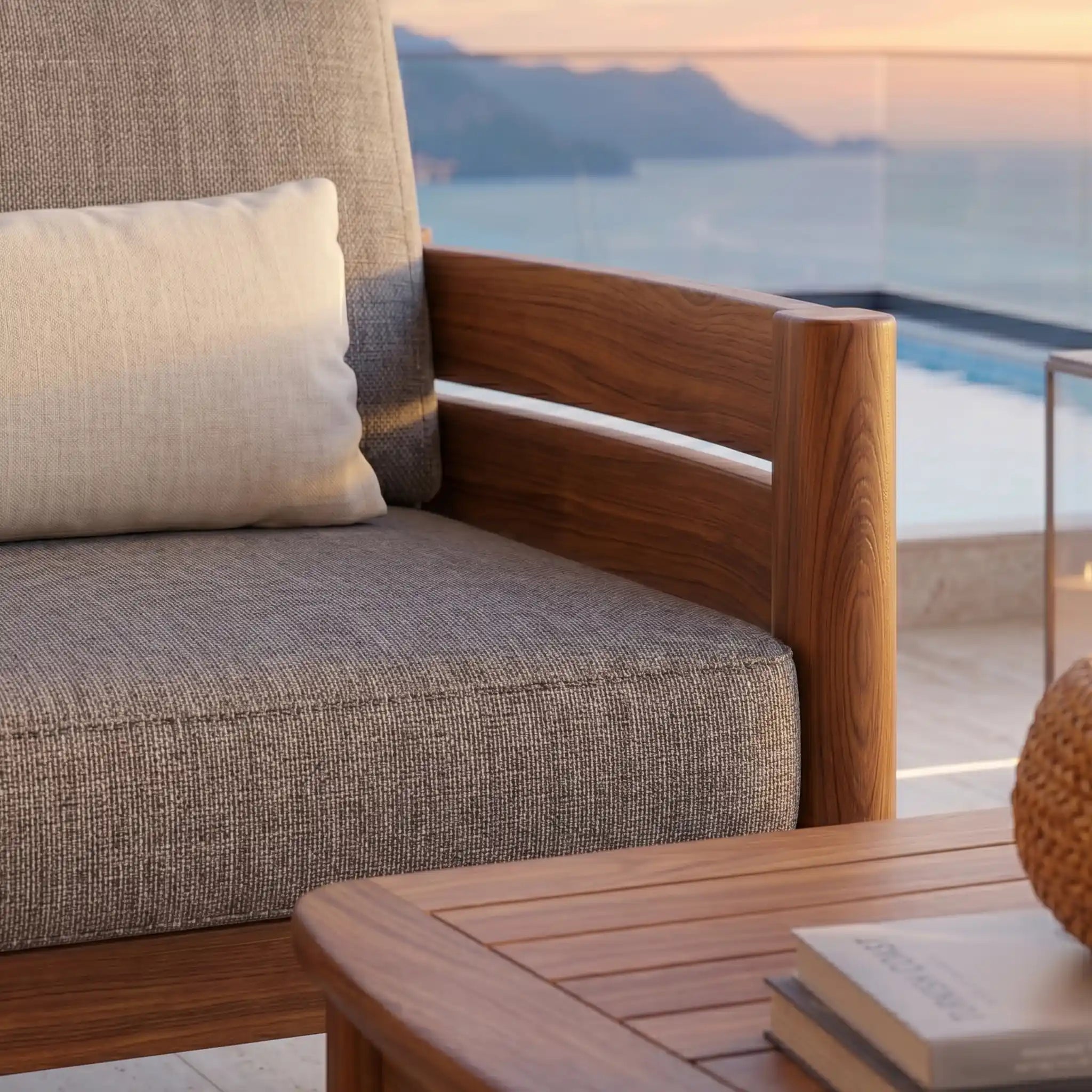 Miami Teak Bahçe Koltuk Takımı
