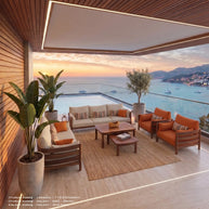 Miami Teak Bahçe Koltuk Takımı