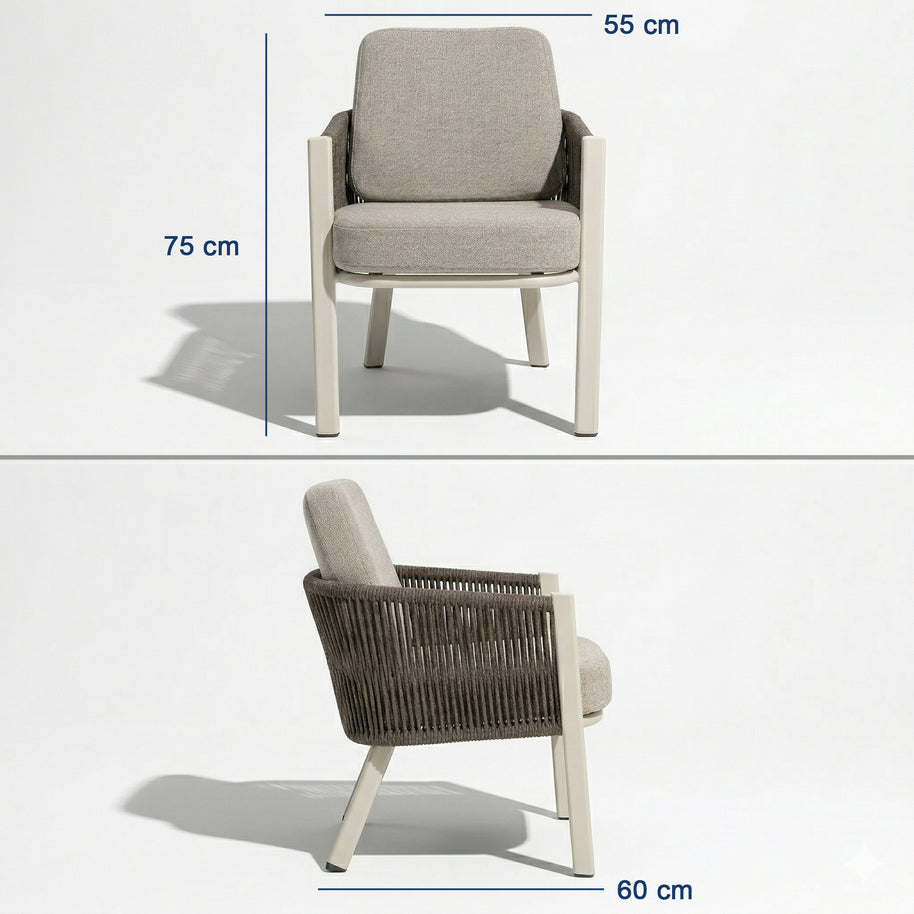 Poyraz Bahçe Masa Takımı-250 Cm