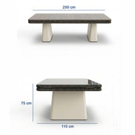 Poyraz Bahçe Masa Takımı-250 Cm
