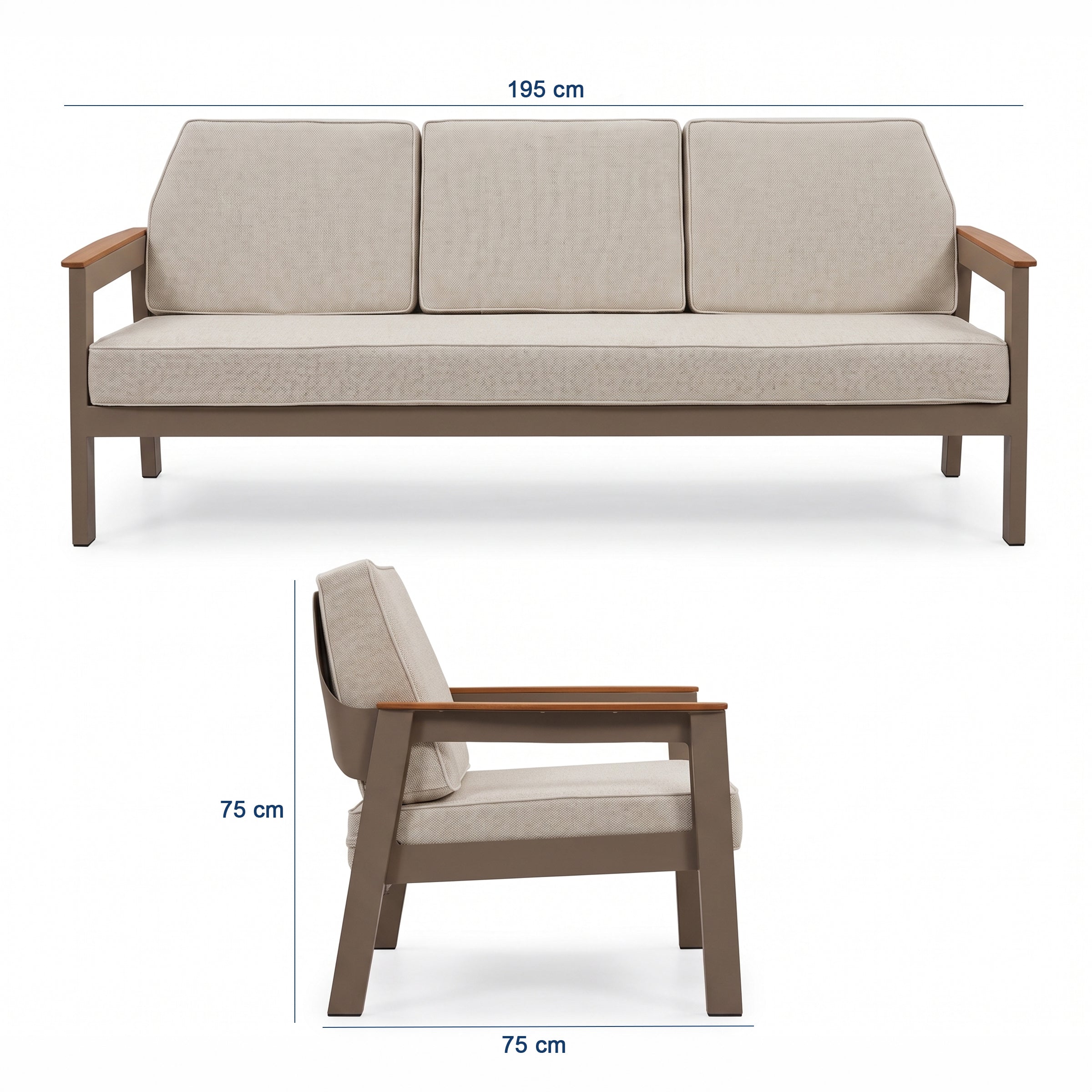 Selin Garden Sofa Set