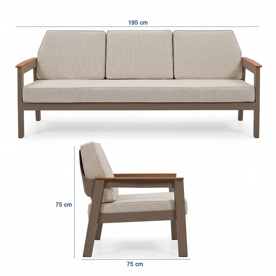 Selin Garden Sofa Set